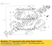 GU05486630, Piaggio Group, Lh aansluiten moto-guzzi norge norge polizia berlino zgulps01, zgulpt00, zgulps03 850 1200 2006 2008 2016 2017, Nieuw