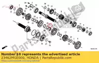 23462MGE000, Honda, cuello, estría, 30x12 honda vfr  f crosstourer x dtc fd xd dct vfr1200fa vfr1200fda vfr1200f vfr1200fd vfr1200x vfr1200xa cbr1000sp 1200 1000 , Nuevo