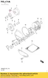 Aqui você pode pedir o engrenagem, bomba de óleo d em Suzuki , com o número da peça 1633132E00: