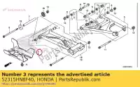 52315HN8F40, Honda, guarda na retaguarda honda trx680fa 680 , Novo