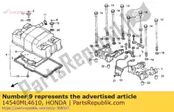 Here you can order the no description available at the moment from Honda, with part number 14540ML4610: