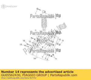 Piaggio Group GU05562430 único comp. - Lado inferior