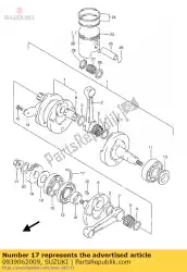 Qui puoi ordinare anello c da Suzuki , con numero parte 0939062009: