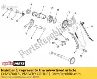 CM2376015, Piaggio Group, Front camshaft aprilia  rxv rxv sxv sxv 450 550 2006 2008 2009 2010 2011, New