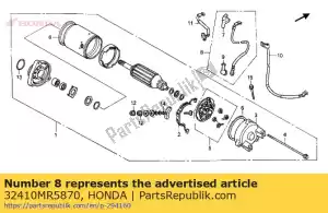 Honda 32410MR5870 cabo, ligar o motor - Lado inferior