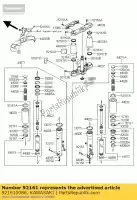 921610086, Kawasaki, amortisseur vn2000-a1h kawasaki vn 2000 2004 2005 2006 2008 2009 2010, Nouveau