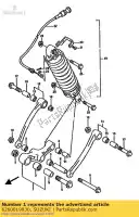 6260019830, Suzuki, conjunto de alavancas, rr cs suzuki gsx  f fu fu2 gsxr w sp r gsx600fuu2 gsx750f gsx600f 600 750 , Novo