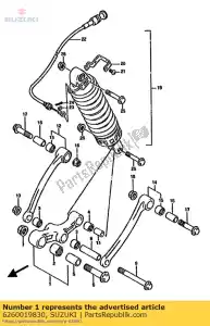 Suzuki 6260019830 set leva, rr cs - Il fondo