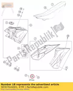 ktm 58307016001 tubo benzina viton 6x1,5 per / m - Il fondo