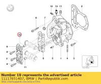 11117651407, BMW, goujon bmw  c1 125 200 650 1999 2000 2001 2002 2003 2004 2005 2006 2007, Nouveau