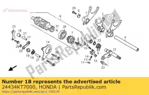 honda 24434KT7000 colletto, tappo del tamburo - Il fondo