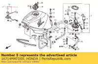 16714MATD00, Honda, stay b comp. honda cbr super blackbird xx  f rossi fr rr sport fs cb x11 sf fireblade rra cbr1100xx cb1100sf cbr900rr cbr600f cbr600fr cbr600fs 1100 600 900 , New