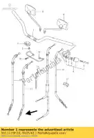 5611119F20, Suzuki, guiador suzuki sv 650 1999 2000, Novo