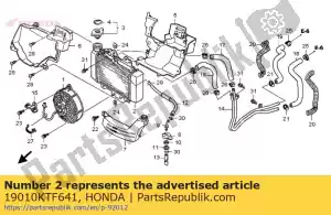 Honda 19010KTF641 radiatore comp. - Il fondo