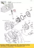 920550061, Kawasaki, ring-o, 9,8x1,9 an130b8f kawasaki  d tracker klx 125 140 150 2010 2011 2012 2013 2015 2016 2017 2018 2019 2020 2021, Nuovo