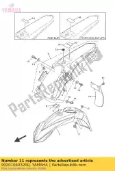 Aquí puede pedir arandela, placa de Yamaha , con el número de pieza 902010603200: