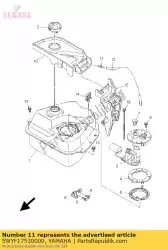 Qui puoi ordinare capo, connettore da Yamaha , con numero parte 5WYF17530000: