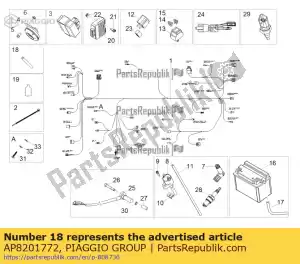 Piaggio Group AP8201772 schede - Onderkant