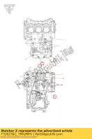 T3202301, Triumph, bout, rhhf, m6x1.0x40, slv triumph daytona 955i 132513 > rocket iii touring speed triple speed triple 141872 > 210444 speed triple 210445 > 461331 speed triple 461332 > speed triple r sprint gt sprint rs 139277 > sprint st 139277 > 208166 sprint st 208167 > thu, Nieuw