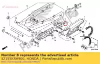 52155KRH900, Honda, catena di guardia honda  150 190 2017 2018, Nuovo