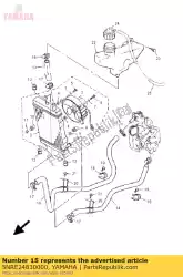 Ici, vous pouvez commander le pipe 3 auprès de Yamaha , avec le numéro de pièce 5NRE24830000: