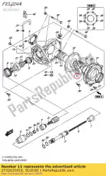 shim set van Suzuki, met onderdeel nummer 2732631810, bestel je hier online: