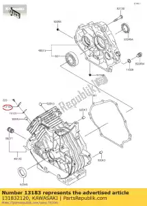 kawasaki 131832120 01 p?yta - Dół