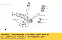 90112MM9000, Honda, bolt, flange, 6mm honda xl transalp v nx dominator  xl600 xl600v nx650 xl650v 600 650 , New