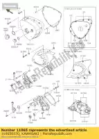 110650370, Kawasaki, czapka ej800acfa kawasaki w 800 2012 2013 2014 2016, Nowy