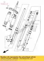 23X23145L000, Yamaha, sello de aceite yamaha it xtz yz 125 200 250 490 660 750 1986 1987 1989 1990 1991 1992 1993 1994 1995 1996, Nuevo