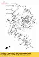 53UW283800LG, Yamaha, cowling assy yamaha xj 600, Nuovo