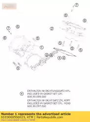 Here you can order the cylinder 05 from KTM, with part number 6103000500023: