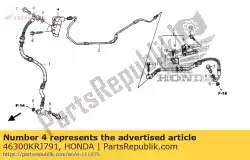 Ici, vous pouvez commander le valve de retard assy auprès de Honda , avec le numéro de pièce 46300KRJ791:
