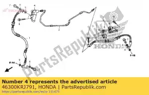 Honda 46300KRJ791 valve de retard assy - La partie au fond