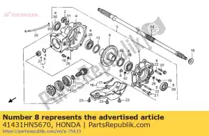 honda 41431HN5670 nessuna descrizione disponibile - Il fondo