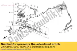 Aqui você pode pedir o comp. Tubo, embreagem em Honda , com o número da peça 22900MEJ003: