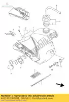 4411002B00YR1, Suzuki, composition de réservoir, carburant suzuki rm 80 2001, Nouveau