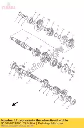 Here you can order the bearing(1hx) from Yamaha, with part number 933062021800: