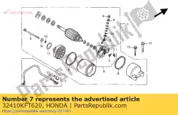 Qui puoi ordinare motore di avviamento del cavo da Honda , con numero parte 32410KFT620: