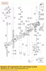 Qui puoi ordinare morsetto assale l / s sm cpl. 04 da KTM , con numero parte 48600257S: