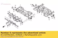 81150HN0305, Honda, pijp comp fr set, honda trx 450 2000 2001, Nieuw