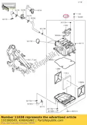 Qui puoi ordinare 01 case-assieme-filtro dell'aria da Kawasaki , con numero parte 110380049: