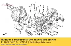 Here you can order the no description available at the moment from Honda, with part number 11100KS4010: