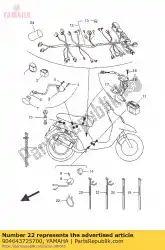 Aquí puede pedir abrazadera de Yamaha , con el número de pieza 904643725700: