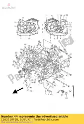 Ici, vous pouvez commander le spacer, eng mtg auprès de Suzuki , avec le numéro de pièce 1162110F10: