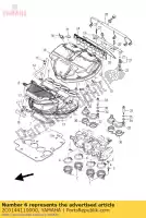 2C0144110000, Yamaha, caso, filtro de ar 1 yamaha yzf r 600 6, Novo