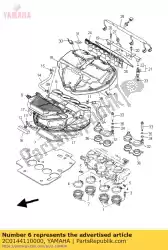 Tutaj możesz zamówić obudowa, filtr powietrza 1 od Yamaha , z numerem części 2C0144110000: