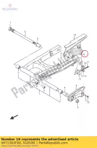 suzuki 6471303F00 pralka, reklama ?a?cuchowa - Dół