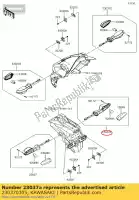 230370305, Kawasaki, señal-conjunto-lámpara, rr, rh zr800af kawasaki  ninja z 300 800 2013 2014 2015 2016 2017 2018, Nuevo