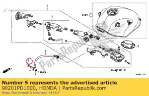 honda 90201PD1000 dado a, guarnizione, 12mm - Il fondo